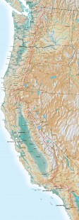 Pacific Crest Trail Map Pacific Crest Trail Map